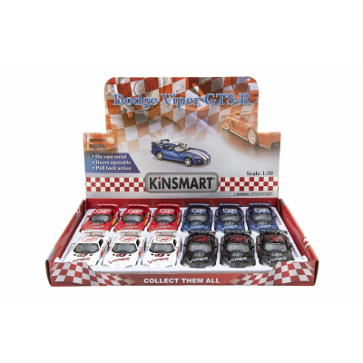 Auto Kinsmart Dodge Viper GTS-R 1:36 12
