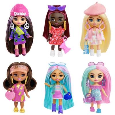 Barbie EXTRA MINI MINIS více druhů