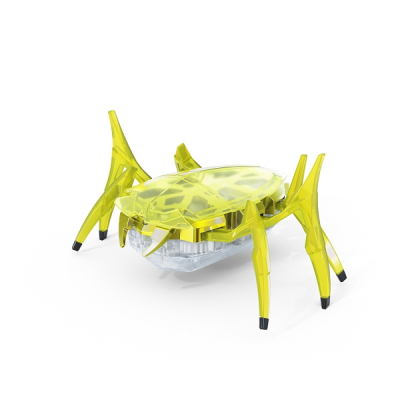 HEXBUG Scarab metalický - žlutý