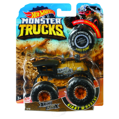 Hot Wheels Monster trucks kaskadérské kousky - Bigfoot 4x4x4