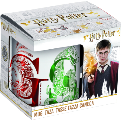 Hrnek keramický 315 ml Harry Potter koleje