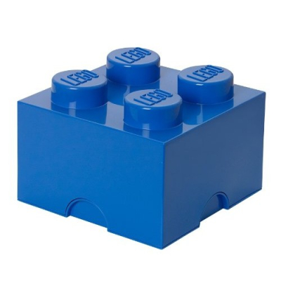 LEGO úložný box 250 x 250 x 180 mm - modrá