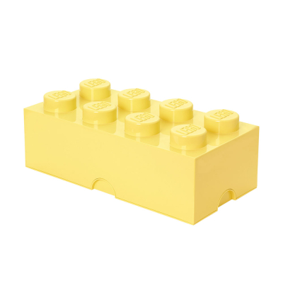 LEGO úložný box 250 x 500 x 180 mm - světle žlutá