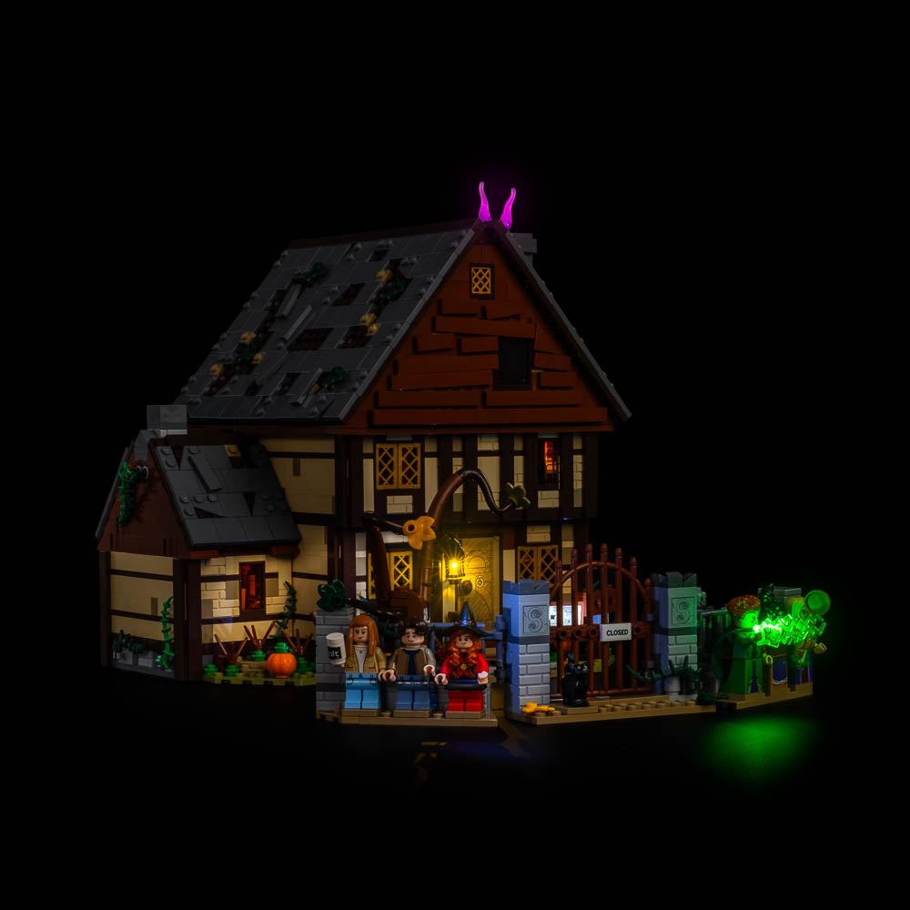 Light my Bricks Sada světel - LEGO Disney Hocus Pocus The Sanderson Sisters' Cottage 21341