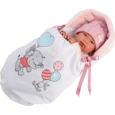 Llorens 84460 NEW BORN - realistická panenka mimin