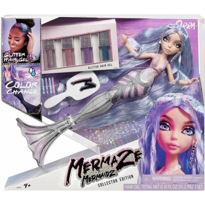 Mermaze Mermaidz Mořská panna Orra 36cm + gel na vlasy se třpytkami