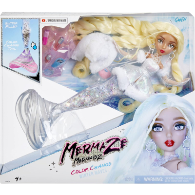 Mermaze Mermaidz Mořská panna měnící barvu Winter Gwen 34 cm