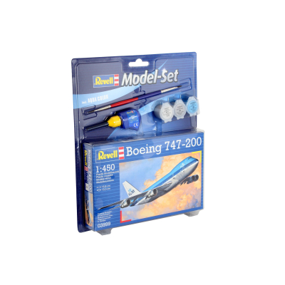 ModelSet letadlo 63999 - Boeing 747-200 (1:450)