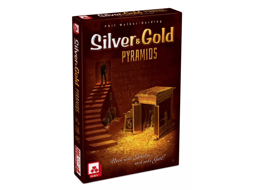 NSV (Nürnberger-Spielkarten-Verlag) Silver & Gold Pyramids