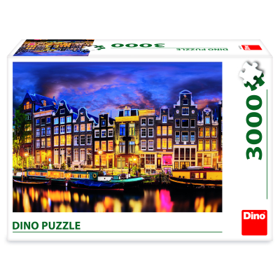 Puzzle Amsterdam 3000 dílků