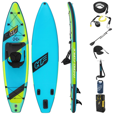 BESTWAY 65393 - Paddleboard Aqua Escape Convertible 350 x 86 x 15 cm