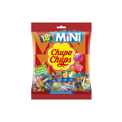 Chupa Chups cukrovinka lízátka Mini vit.C 12x108g