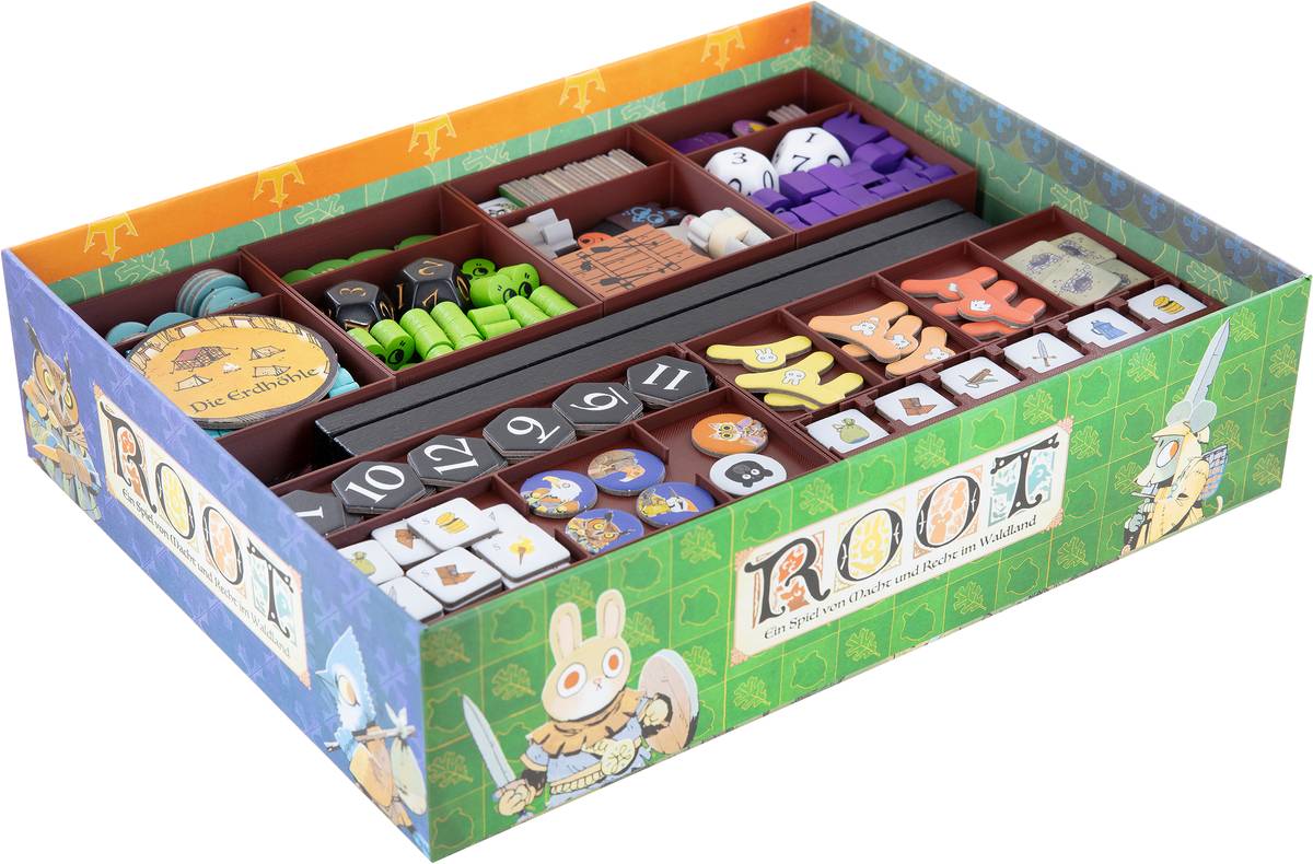 Feldherr Storage Box: ROOT Core Game Box + Expansions Upgrade Set