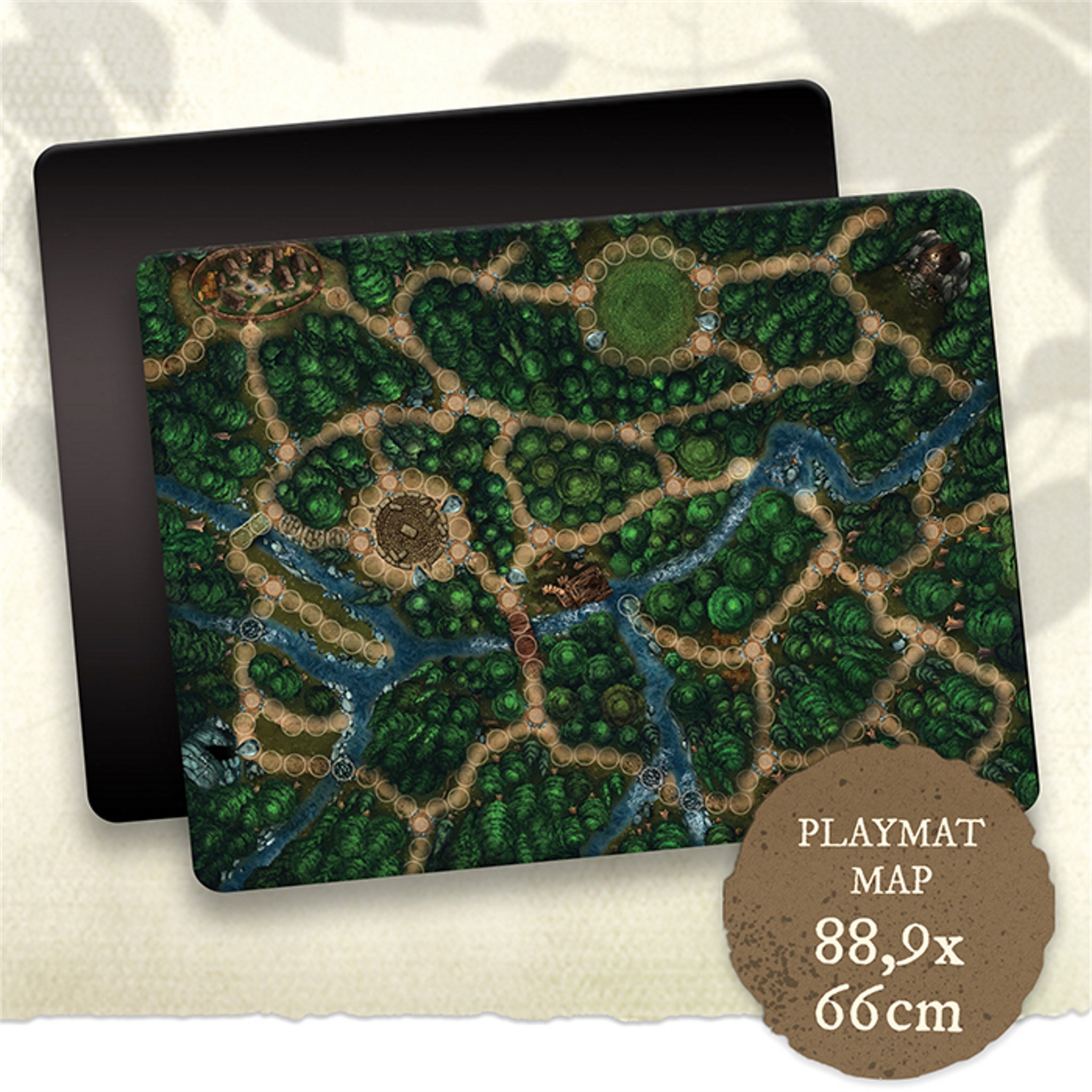 Glama Games Forest of Radgost: Neoprene Play Mat