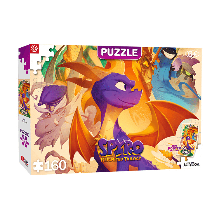 Good Loot Kids Puzzle: Spyro Reignited Trilogy: Heroes 160 dílků