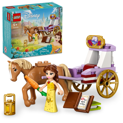 LEGO® | Disney Princess™ 43233 Bella a pohádkový kočár s koníkem