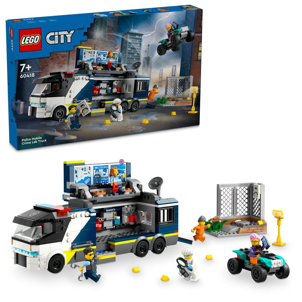 LEGO® Mobilní kriminalistická laboratoř policistů 60418