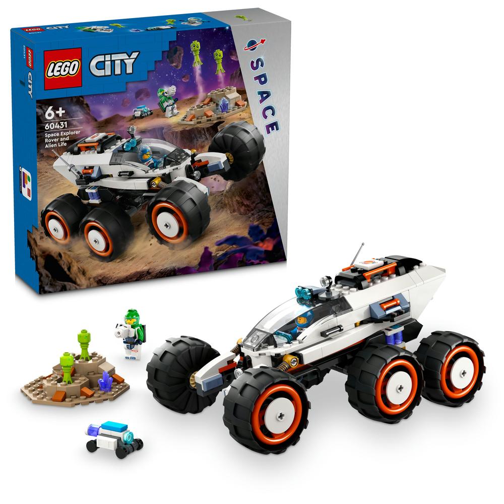LEGO® Průzkumné vesmírné vozidlo a mimozemský život 60431