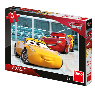 Puzzle 48 dílků: Cars 3: Příprava