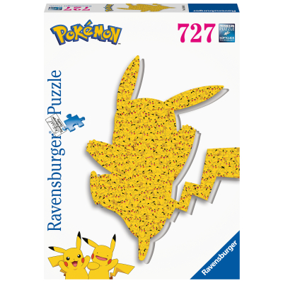 Puzzle Pokémon Pikachu silueta 727 dílků
