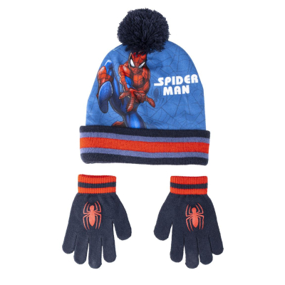 Sada čepice + rukavice Spiderman