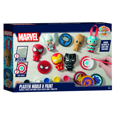 Sada na výrobu sádrových figurek Marvel