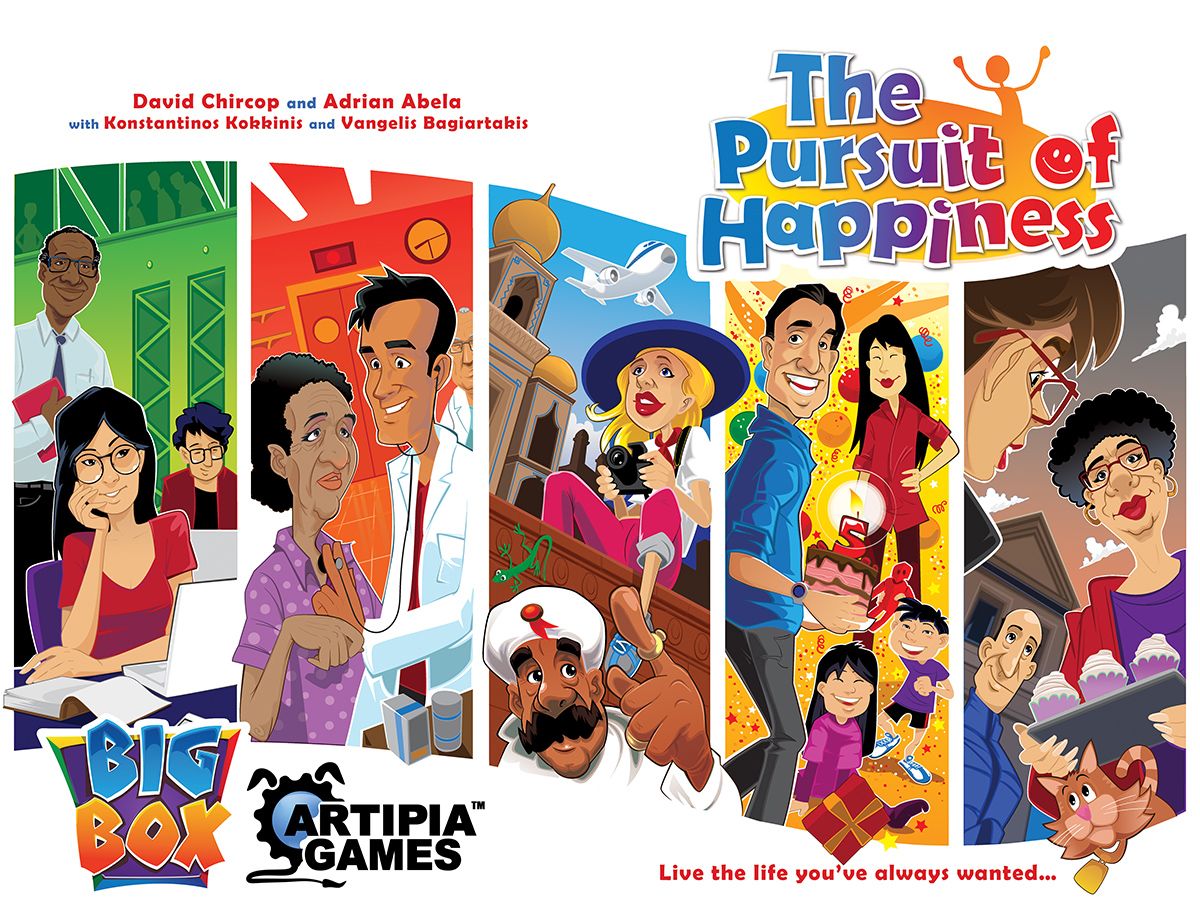 Artipia games The Pursuit of Happiness: Big Box All-In Edition