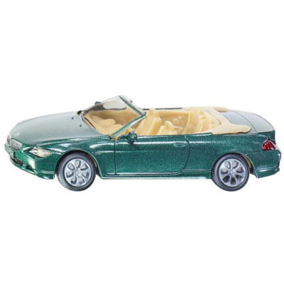 BMW 645i Cabriolet - zeleno-modré