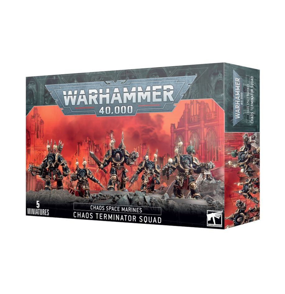 Games Workshop Chaos Terminator Squad (Warhammer 40