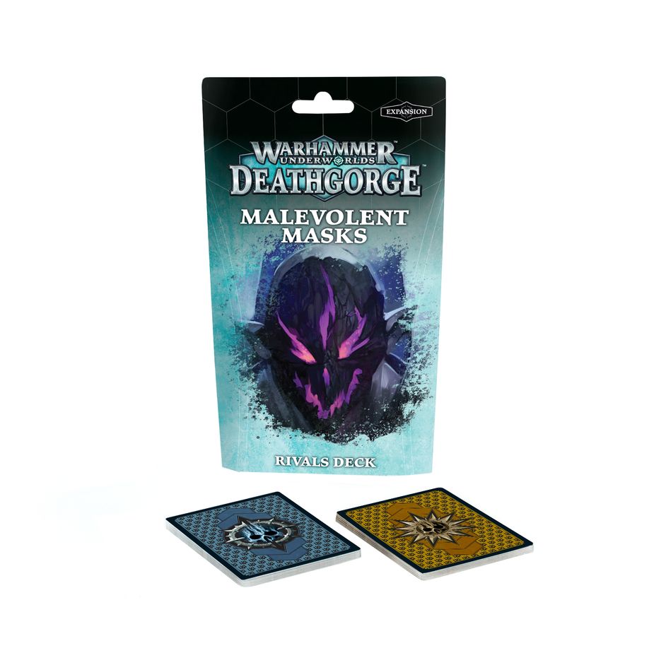 Games Workshop Deathgorge – Malevolent Masks Rivals Deck (Warhammer Underworlds)