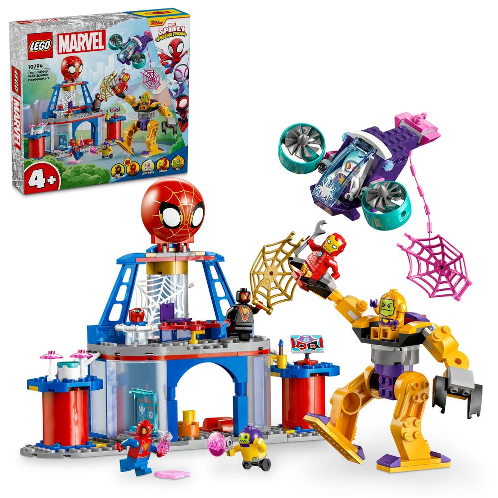 LEGO® Pavoučí základna Spideyho týmu 10794