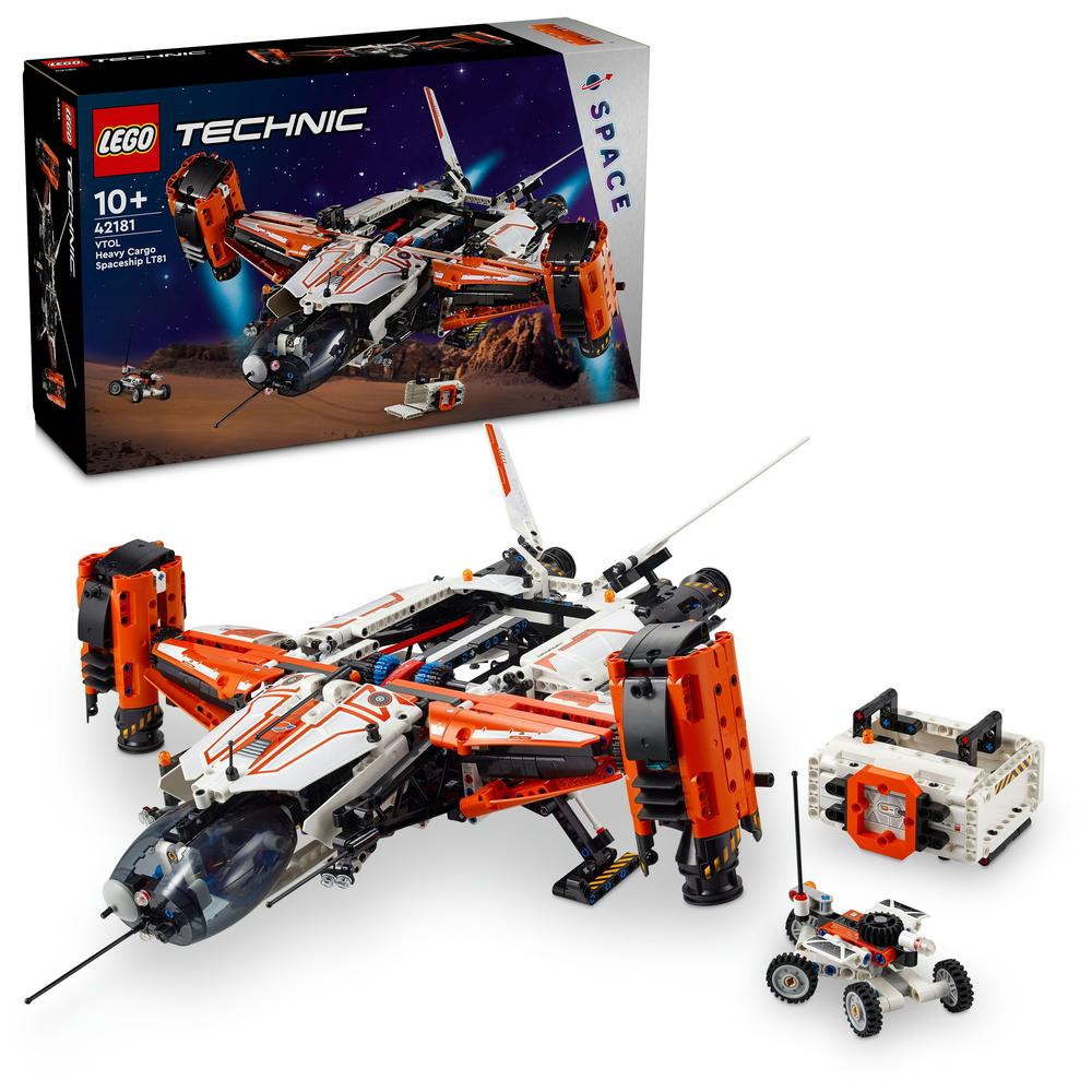 LEGO® VTOL Vesmírná loď na přepravu těžkého nákladu LT81 42181