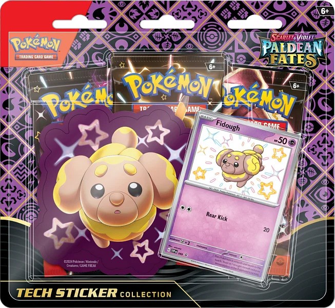 Nintendo Karetní hra Pokémon TCG: Scarlet & Violet Paldean Fates - Tech Sticker Collection Varianta: Fidough
