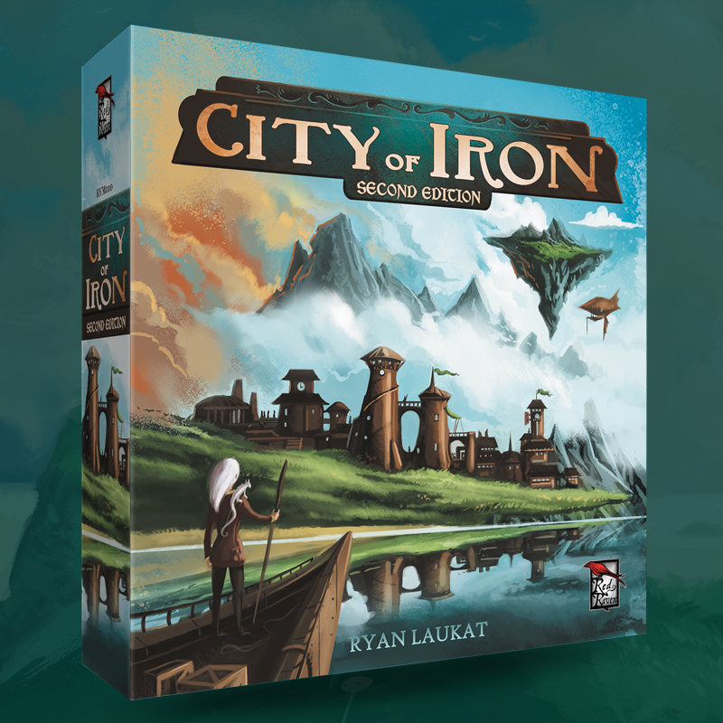 Red Raven Games City of Iron: 2nd Edition Gamefound edice