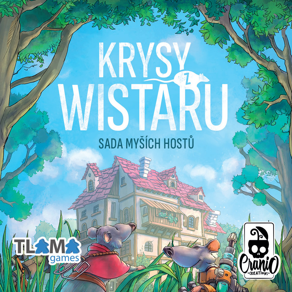 TLAMA games Krysy z Wistaru - sada myších hostů (Rats of Wistar - Guset Mouse Set CZ)
