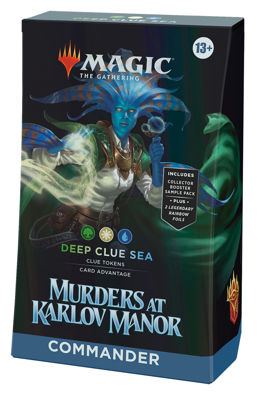 Wizards of the Coast Magic The Gathering - Murders at Karlov Manor Commander Deck Varianta: Deep Clue Sea