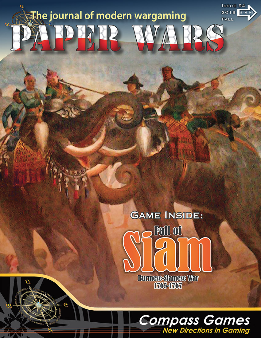 Compass Games Paper Wars Issue 94: Fall of Siam