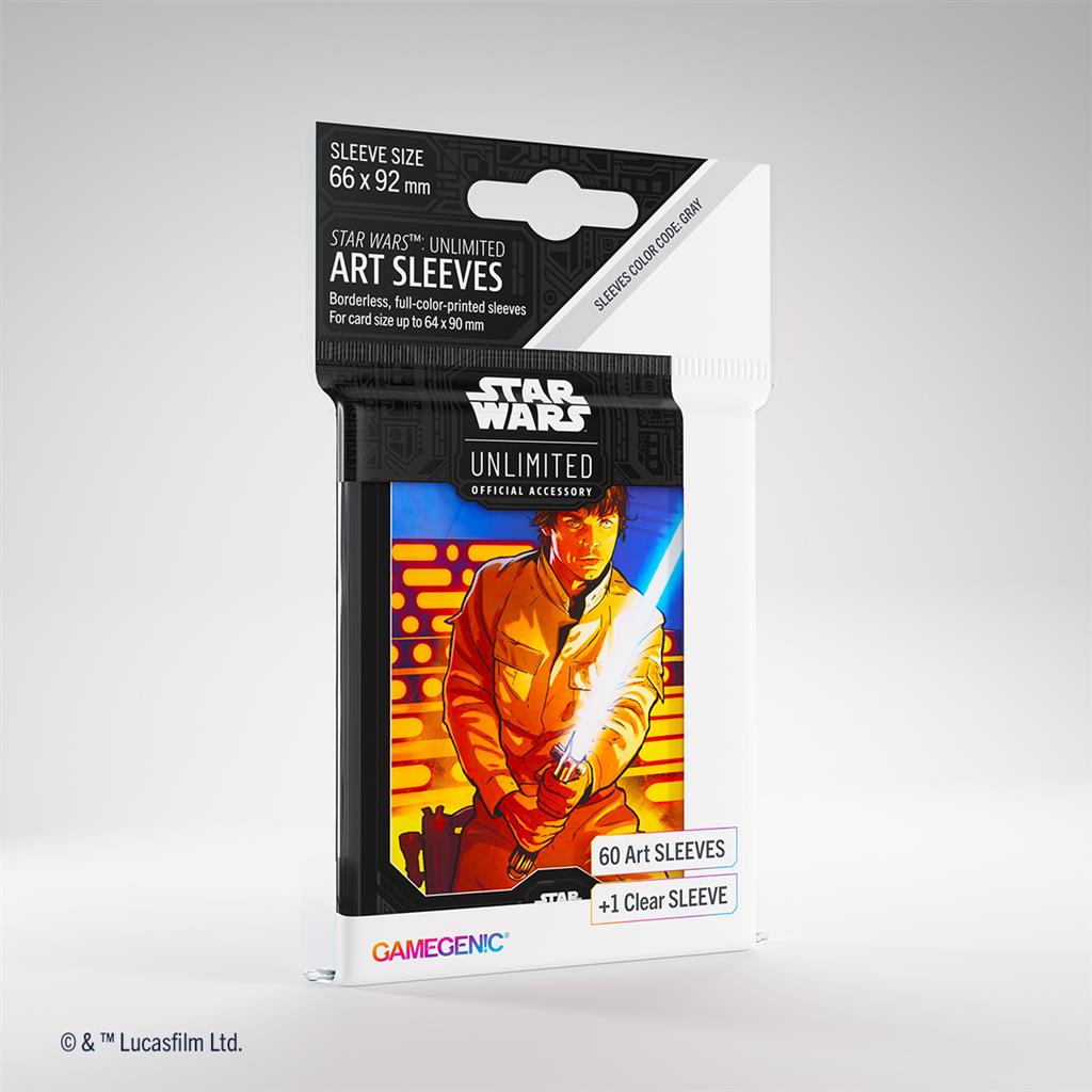 Gamegenic Star Wars: Unlimited Art Sleeves Varianta: Luke