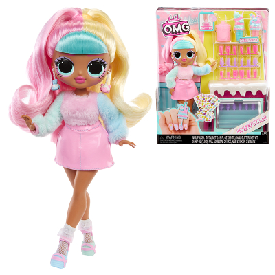 L.O.L. Surprise! OMG Nehtové studio s panenkou - Candylicious Sprinkles Shop