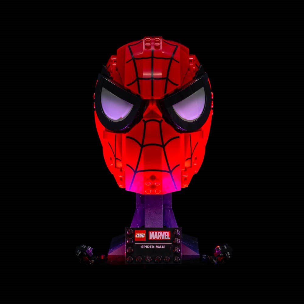 Light my Bricks Sada světel - LEGO Marvel Spider-Man Mask 76285
