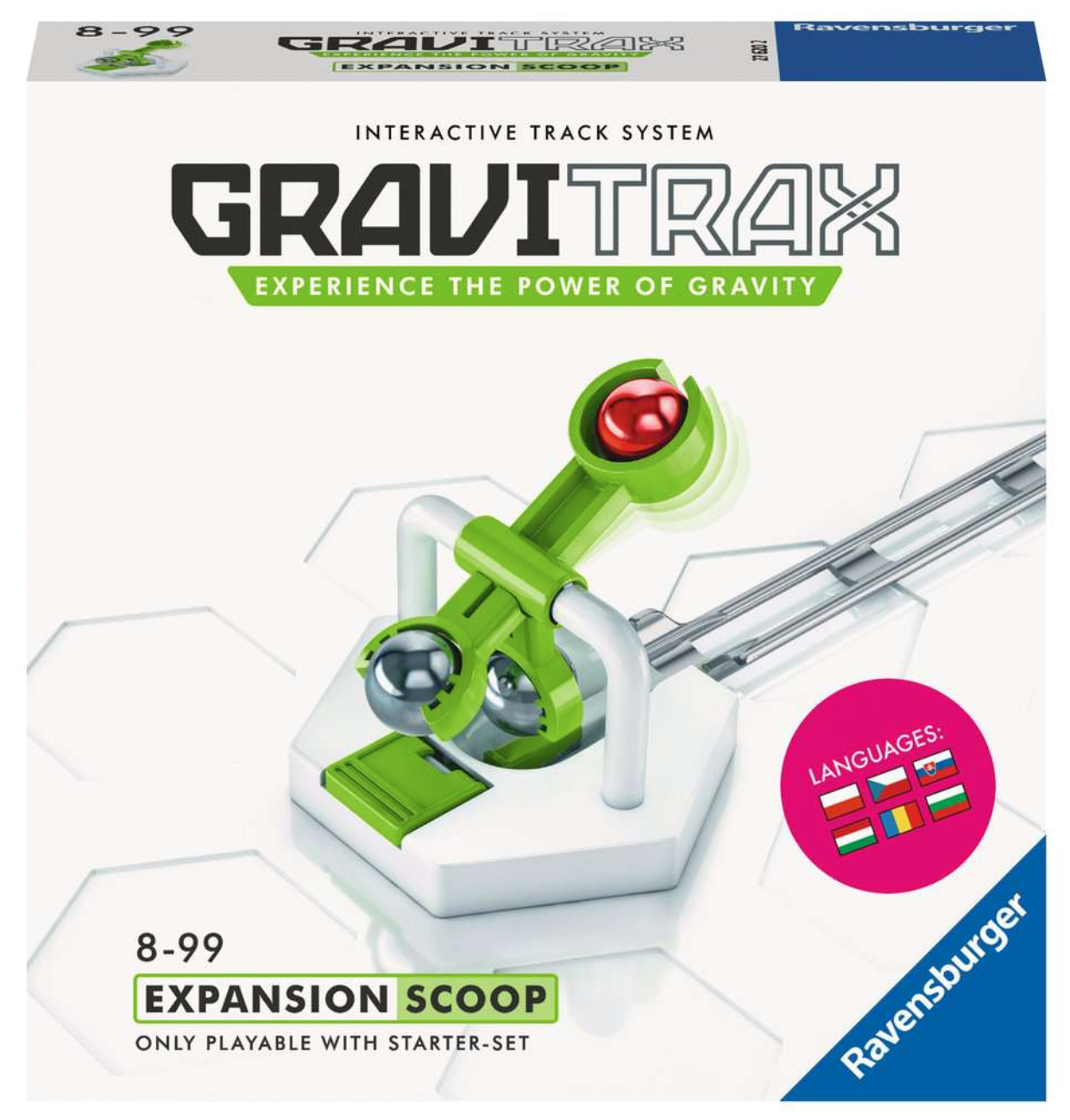Ravensburger GraviTrax: Lopatka v DE (Scoop / Kaskade)