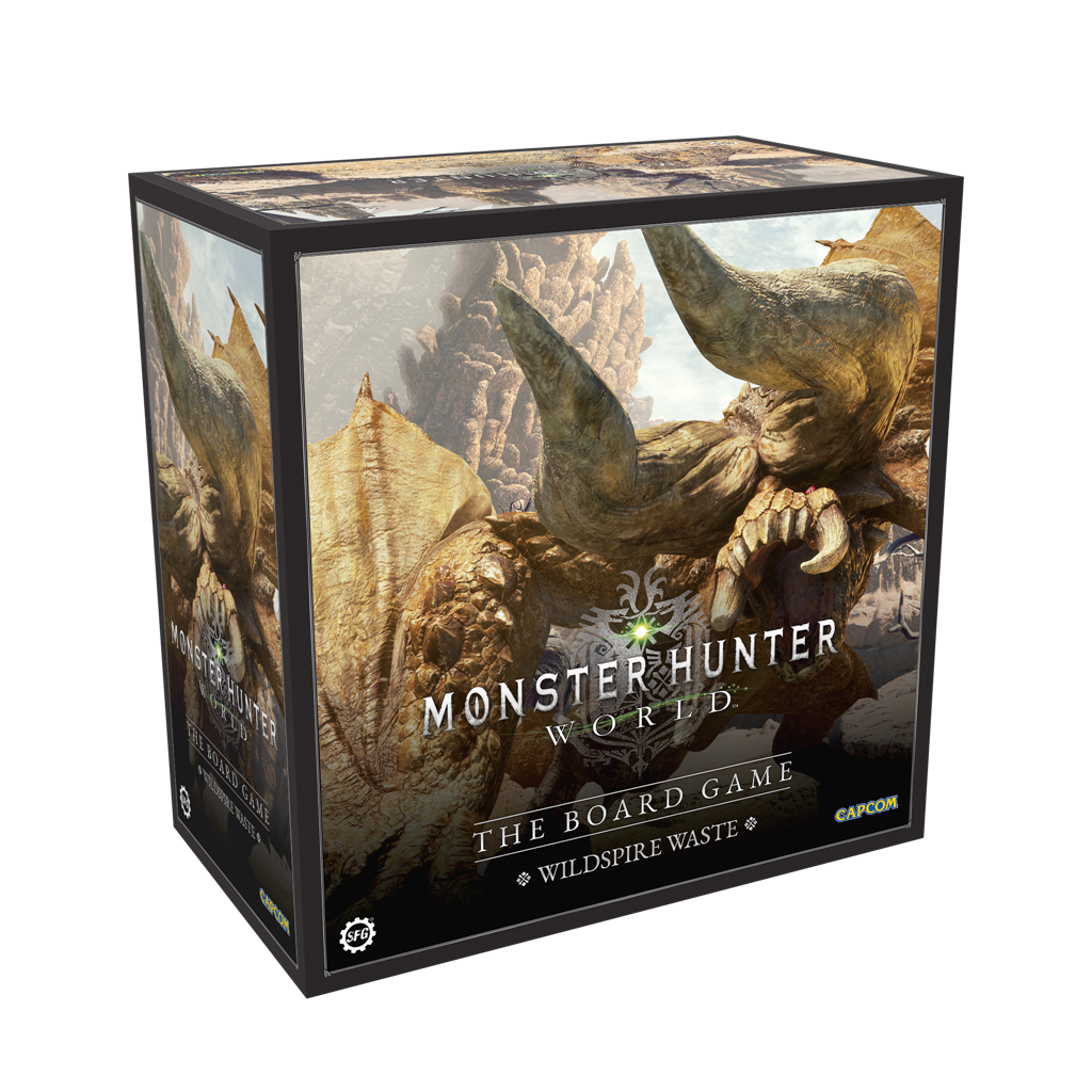 Steamforged Games Ltd. Poškozené - Monster Hunter World: The Board Game – Wildspire Waste (Core Game) - EN