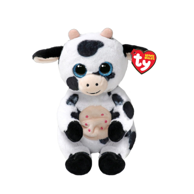Ty Beanie Bellies Herdly 15 cm - kráva