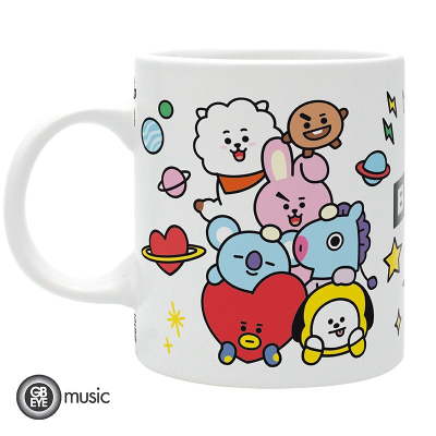 BT21 keramický hrnek - Characters Stack 320 ml