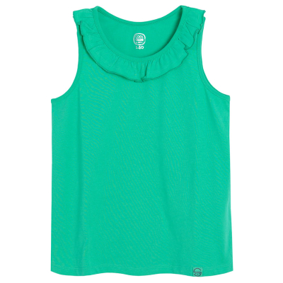 Bavlněné tílko- zelené - 146 GREEN
