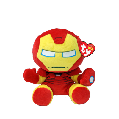 Beanie Babies soft Marvel Iron Man