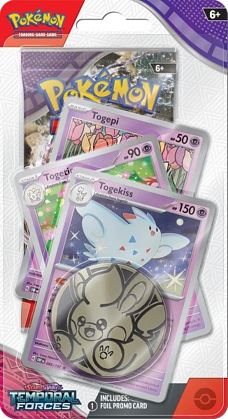 Nintendo Pokémon TCG: SV05 Temporal Forces - Premium Checklane Blister Varianta: Togekiss