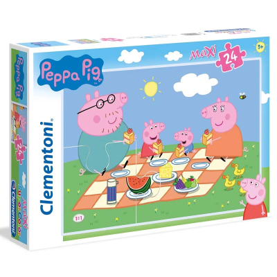 Puzzle Maxi 24 dílků Prasátko Peppa