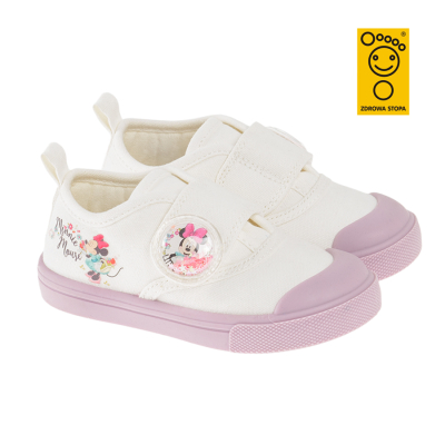 Barefoot tenisky Minnie- krémové - 22 CREAMY