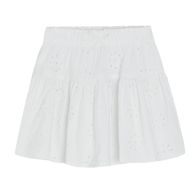 Bavlněná sukně- bílá - 128 WHITE